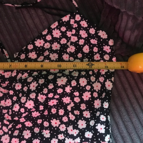 Zara floral midi dress linen blend - Picture 12 of 12